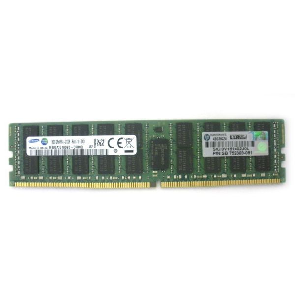 HP 16GB 2Rx4 DDR4-2133 ECC RDIMM Memory (726719-B21-R4)