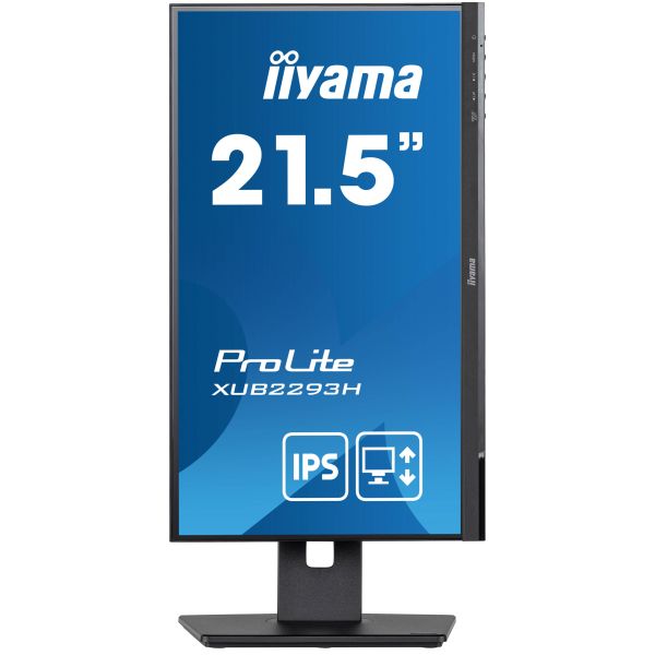 iiyama ProLite XUB2293HS-B3 computer monitor 54,6 cm (21.5") 1920 x 1080 Pixels Full HD LED Zwart (XUB2293HS-B3) iiyama ProLite XUB2293HS-B3 computer monitor 54,6 cm (21.5") 1920 x 1080 Pixels Full HD LED Zwart (XUB2293HS-B3)