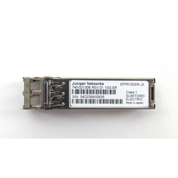 Juniper EX 10GBase-SR SFP+ Transceiver, (EX-SFP-10GE-SR)