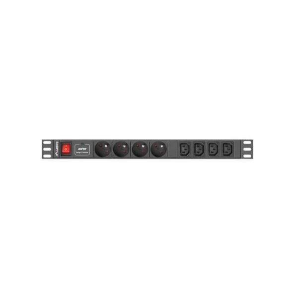 Lanberg PDU 4-Outlet 0U 16A (PDU-04E04I-0200-IEC-BK)