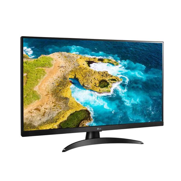 LG 27TQ615S-PZ.AEU tv 68,6 cm (27") Full HD Smart TV Wifi Zwart 250 cd/m² (27TQ615S-PZ.AEU)