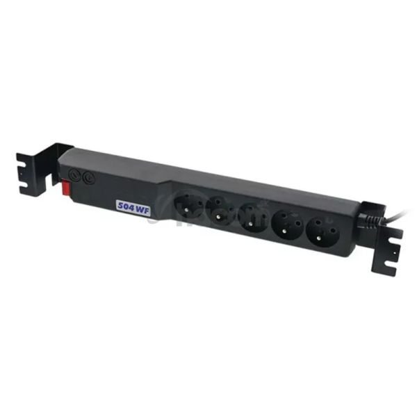Acar 504 WF Rack PDU met 5 stopcontacten en 3 m kabel (ACAR 504 WF)