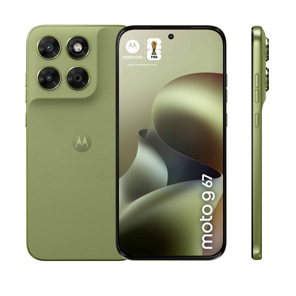 Motorola moto g67 17,3 cm (6.8") Hybride Dual SIM Android 16.0 5G USB Type-C 4 GB 128 GB 5200 mAh Groen (PBAU0003SE)