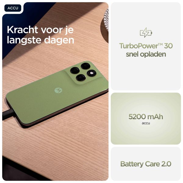 Motorola moto g67 17,3 cm (6.8") Hybride Dual SIM Android 16.0 5G USB Type-C 4 GB 128 GB 5200 mAh Groen (PBAU0003SE)