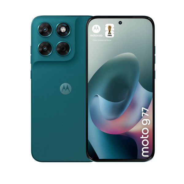 Motorola moto g77 17,3 cm (6.8") Hybride Dual SIM Android 16.0 5G USB Type-C 8 GB 256 GB 5200 mAh Groen (PBAW0037ES)