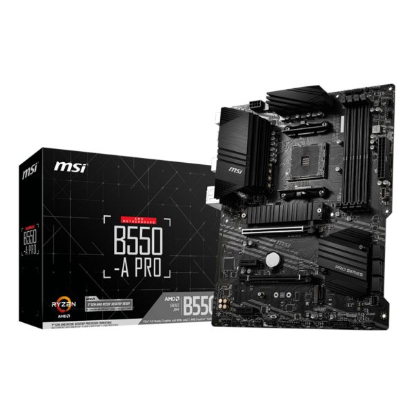 MSI B550-A PRO moederbord AMD B550 Socket AM4 ATX (B550-A PRO)
