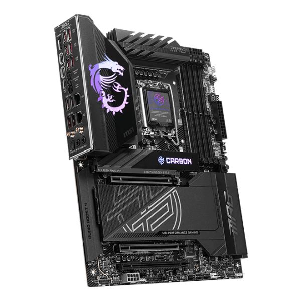 MSI MPG Z890 CARBON WIFI moederbord Intel Z890 LGA 1851 (Socket V1) ATX (MPG Z890 CARBON WIFI)
