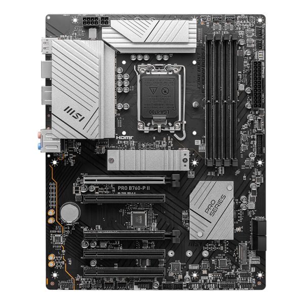 MSI PRO B760-P II moederbord Intel B760 LGA 1700 ATX (PRO B760-P II)