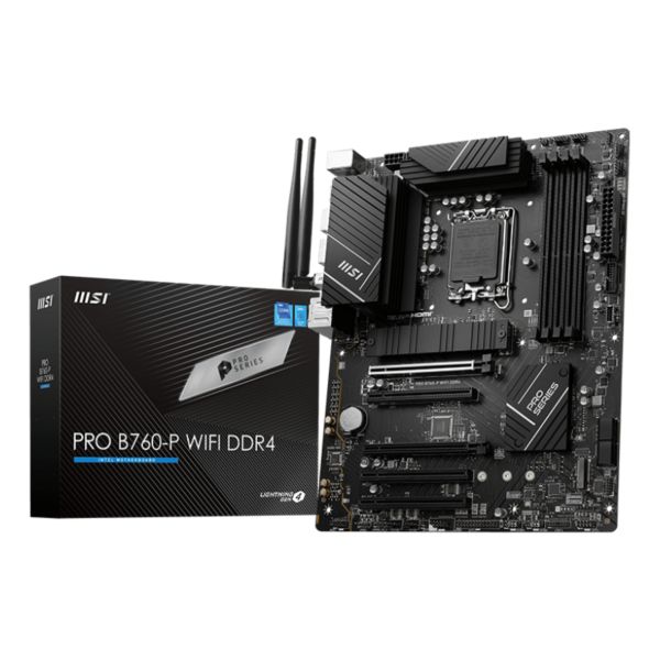 MSI PRO B760-P WIFI DDR4 moederbord LGA 1700 ATX (PRO B760-P WIFI DDR4)