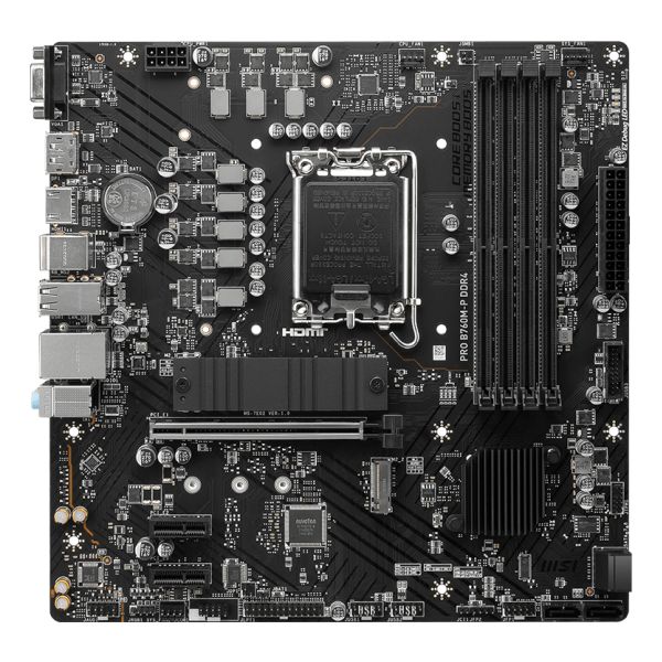 MSI PRO B760M-P DDR4 moederbord Intel B760 LGA 1700 micro ATX (PRO B760M-P DDR4)
