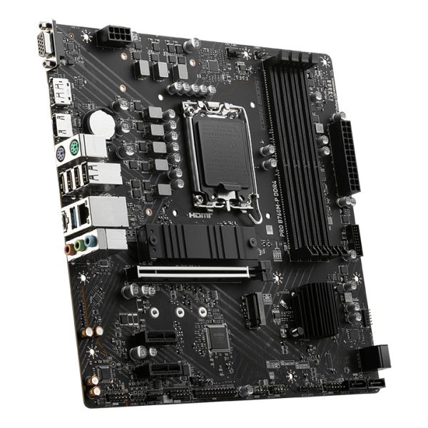MSI PRO B760M-P DDR4 moederbord Intel B760 LGA 1700 micro ATX (PRO B760M-P DDR4)