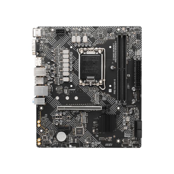 MSI PRO H610M-G moederbord Intel H610 LGA 1700 micro ATX (PRO H610M-G)