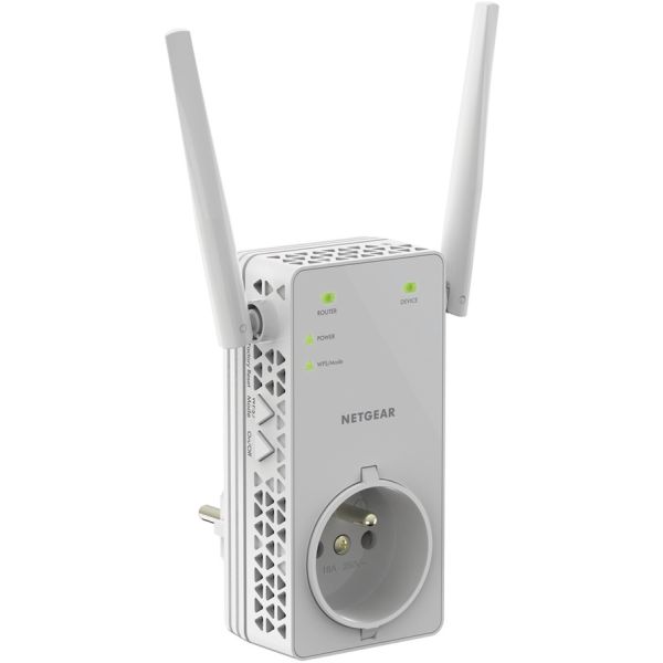 NETGEAR EX6130 Netwerkzender Wit 10, 100 Mbit/s (EX6130-100PES)