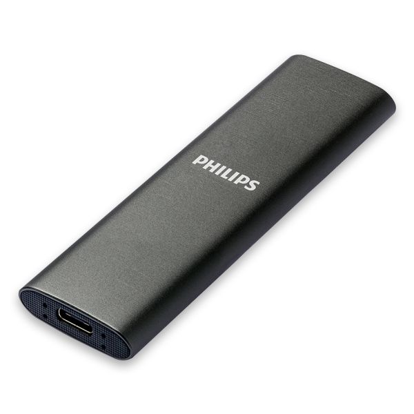 Philips FM02SS030P/00 externe solide-state drive 2 TB USB Type-C 3.2 Gen 1 (3.1 Gen 1) Grijs (FM02SS031P/00)