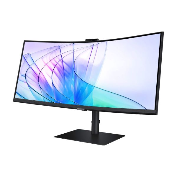 Samsung S65VC computer monitor 86,4 cm (34") 3440 x 1440 Pixels UltraWide Quad HD Zwart (LS34C650VEUXXE) Samsung S65VC computer monitor 86,4 cm (34") 3440 x 1440 Pixels UltraWide Quad HD Zwart (LS34C650VEUXXE)