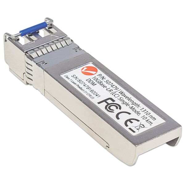 Intellinet Netwerk transceiver 10G SFP+, 10GBase-LR (LC) single-mode, 10 km, 1310 nm, MSA-compatibel, equivalent aan Cisco SFP+10GB-LR, 3 jaar garantie (507479)