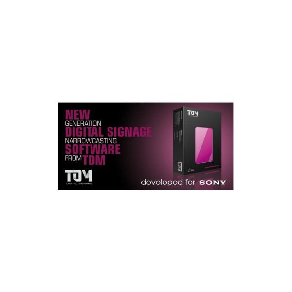 Sony TDM Digital Signage Licentie - Jaarabonnement (TDM-DS1Y)
