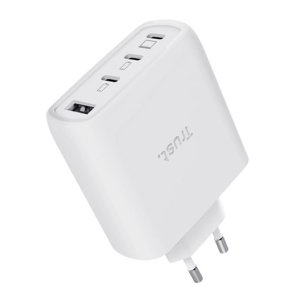 Trust Maxo 65W Universeel Wit AC Snel opladen Binnen (26068) Trust Maxo 65W Universeel Wit AC Snel opladen Binnen (26068)