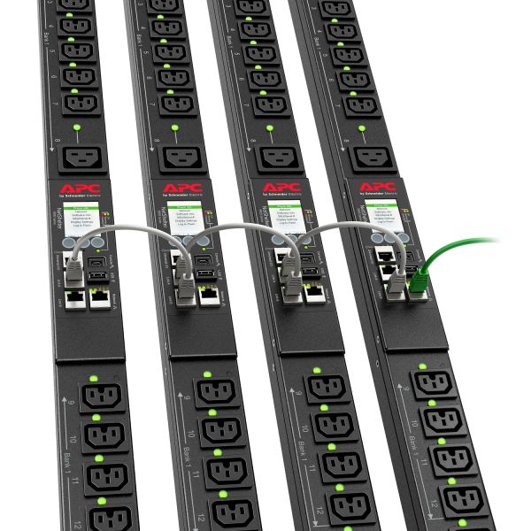 APC NetShelter Switched Rack PDU, 9K series, 0U, 20A, 208V, 21 C13/C15 and 3 C19/C21, L620 Cord (APDU9959NA3) 2/2 APC NetShelter Switched Rack PDU, 9K series, 0U, 20A, 208V, 21 C13/C15 and 3 C19/C21, L620 Cord (APDU9959NA3)