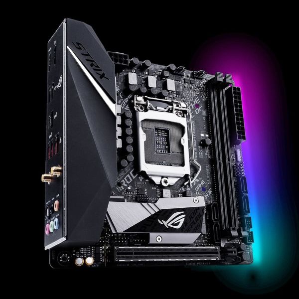 ASUS ROG STRIX B360-I GAMING Intel® B360 LGA 1151 (Socket H4) mini ITX (90MB0WH0-M0EAY0) ASUS ROG STRIX B360-I GAMING Intel® B360 LGA 1151 (Socket H4) mini ITX (90MB0WH0-M0EAY0)