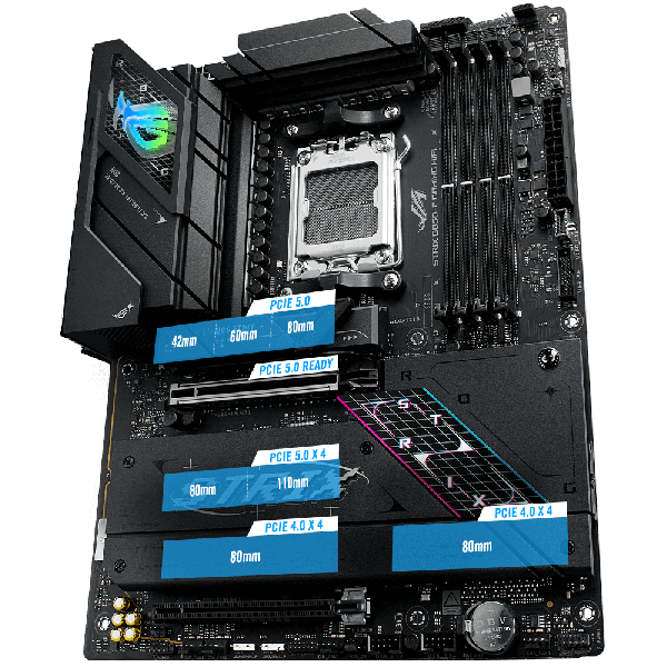 ASUS ROG Strix B850-F Gaming WiFi Moederbord (ROG STRIX B850-F GAMING WIFI)
