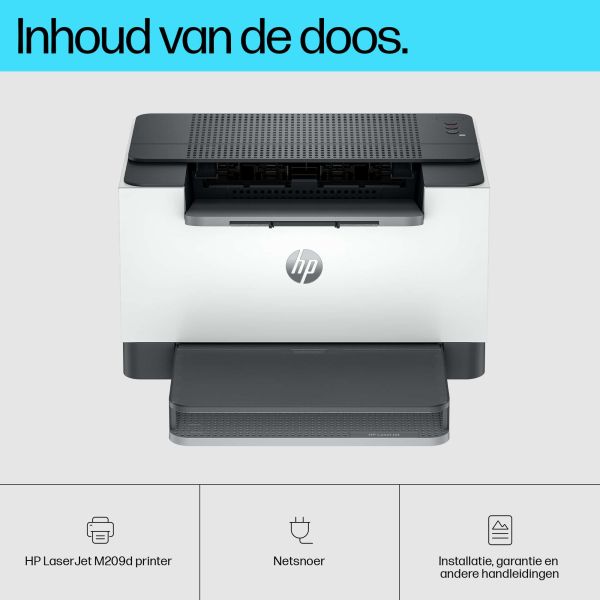 HP LaserJet M209d Zwart-wit Printer, Dubbelzijdig (8J9L0F)