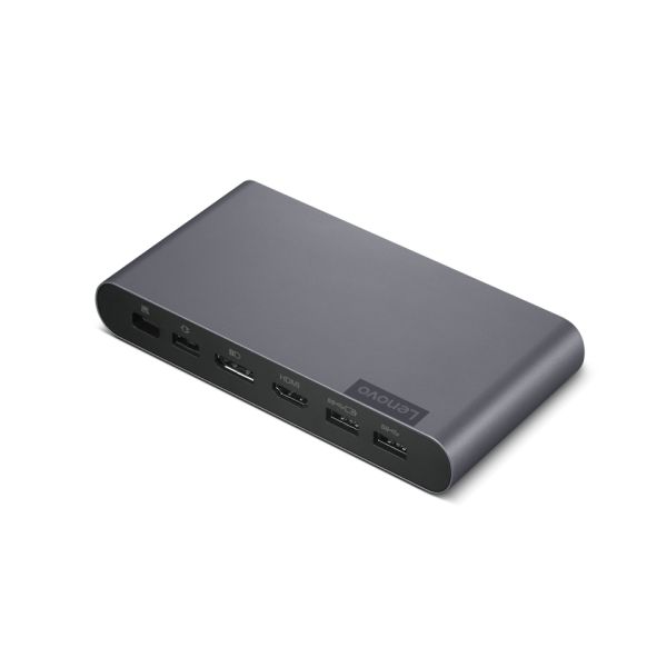 Lenovo USB-C Universal Business Dock Bedraad 2 x USB 3.2 Gen 2 (3.1 Gen 2) Type-C Grijs (40B30090IT)