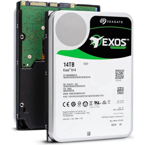 Seagate Exos X14 14TB 7.2K SATA 256MB (ST14000NM0018)