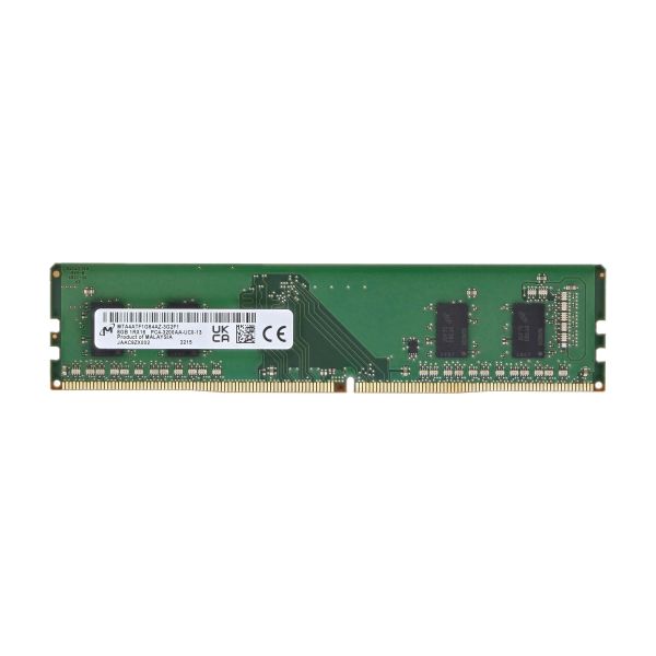 MICRON 8GB (1*8GB) 1RX16 PC4 25600AA-U DDR4 3200MHZ UDIMM (MTA4ATF1G64AZ-3G2)