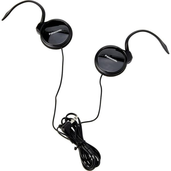 Panasonic RP-HS46 Clip-on Headphones (RP-HS46E-K)