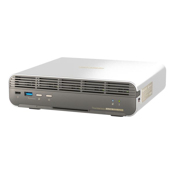 QNAP TBS-h574TX-i5UC-05S02 NAS Compact Intel® Core™ i5 i5-1235U 16 GB 19,2 TB SSD QNAP QTS Grijs, Zwart (TBS-H574TX-I5UC-05S02)
