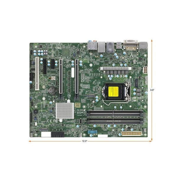 Supermicro X12SAE Moederbord ATX LGA1200 W480 (MBD-X12SAE-O)