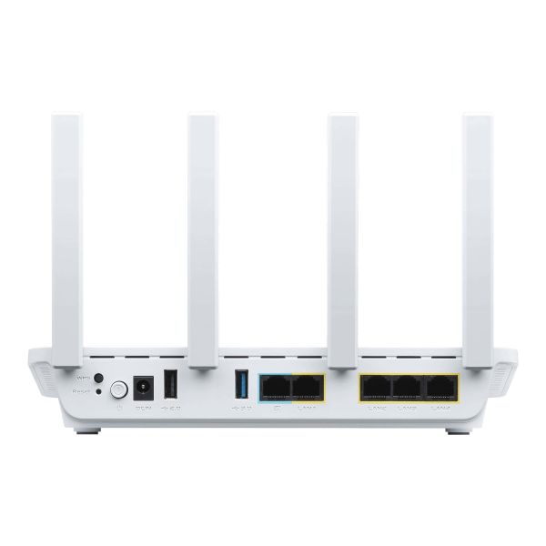 ASUS EBR63 – Expert WiFi draadloze router Gigabit Ethernet Dual-band (2.4 GHz / 5 GHz) Wit (EBR63)