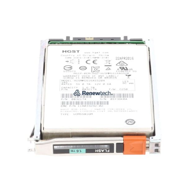 EMC 200GB 2.5in SAS SSD voor (N4-2S6FX-200)