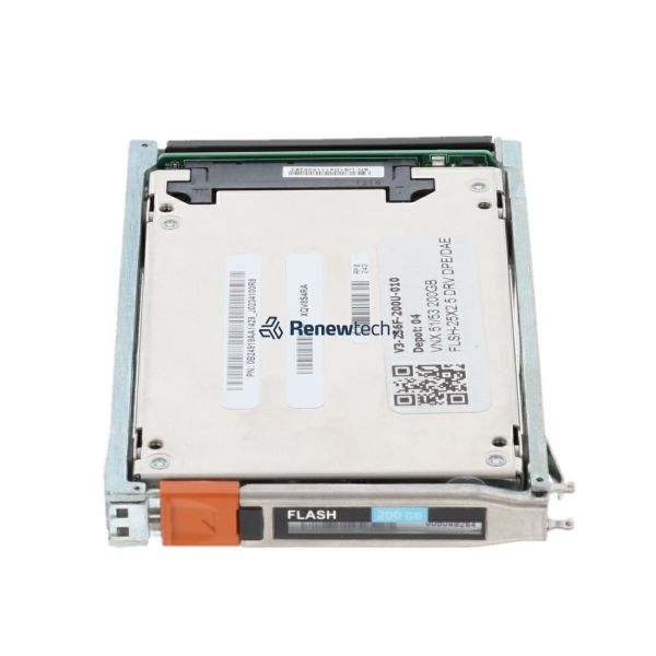 EMC 200GB 2.5" SAS SSD voor (V4-D2S6FX-200)