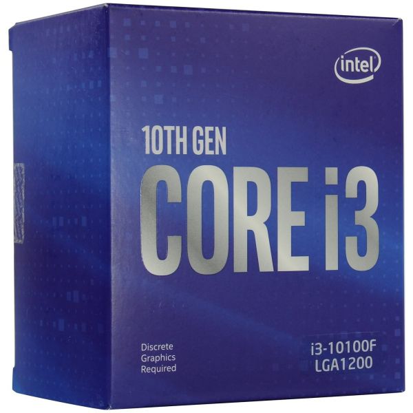 Intel Core i3-10100F 4.3GHz LGA1200 Processor (CM8070104291318S)