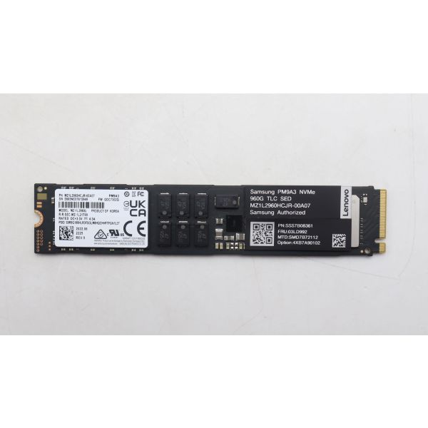 Lenovo ThinkSystem PM9A3 960GB NVMe SSD PCIe (03LD992)