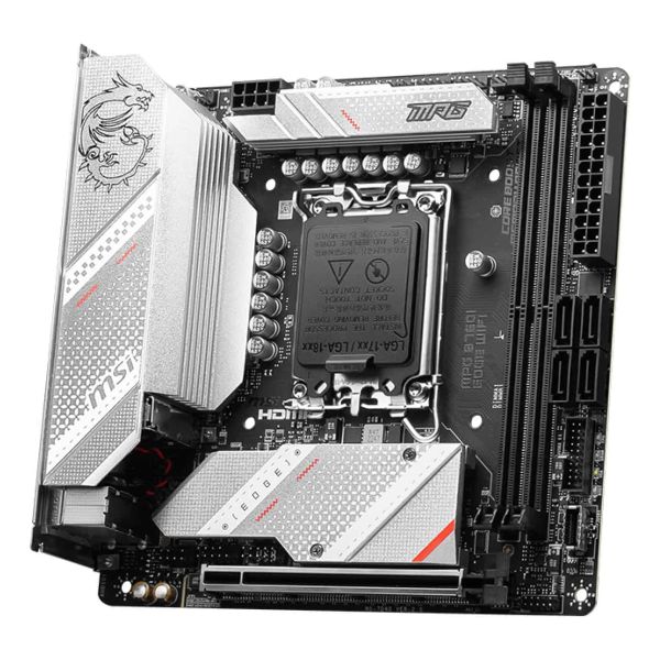 MSI MPG B760I EDGE WIFI moederbord Intel B760 LGA 1700 mini ITX (MPG B760I EDGE WIFI) MSI MPG B760I EDGE WIFI moederbord Intel B760 LGA 1700 mini ATX (MPG B760I EDGE WIFI)
