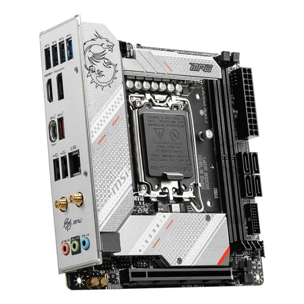 MSI MPG B760I EDGE WIFI moederbord Intel B760 LGA 1700 mini ITX (MPG B760I EDGE WIFI) MSI MPG B760I EDGE WIFI moederbord Intel B760 LGA 1700 mini ATX (MPG B760I EDGE WIFI)