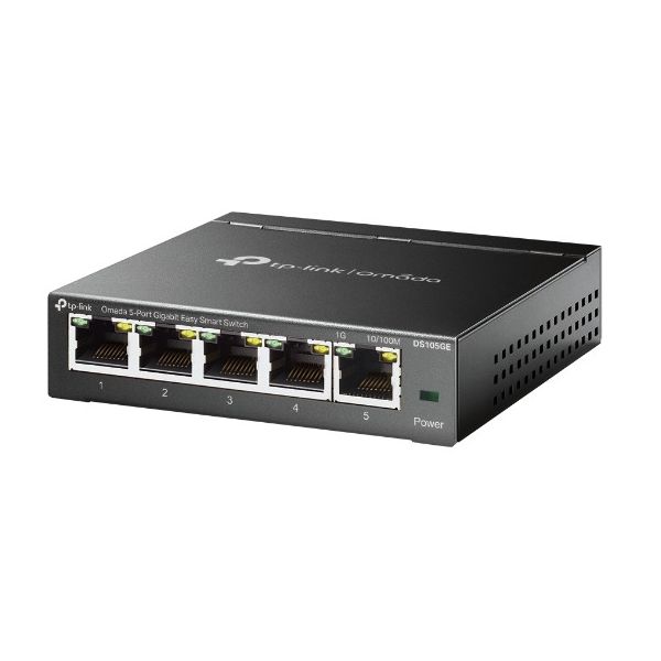 TP-LINK OMADA 5-PORT GIGABIT EASY SMART SWITCH (DS105GE)