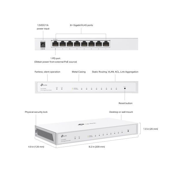 TP-Link Festa FS308G Smart Switch (FESTAFS308G)