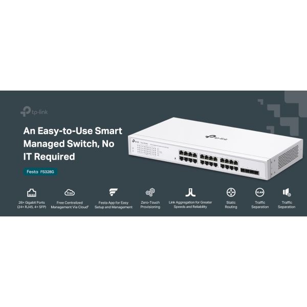 TP-Link Festa FS328G Smart Switch (FESTAFS328G)