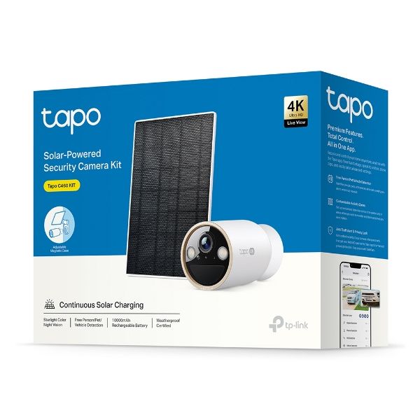 TP-Link Tapo C460 KIT(EU) Bullet IP-beveiligingscamera Buiten 3840 x 2160 Pixels Muur (TAPO C460 KIT(EU))