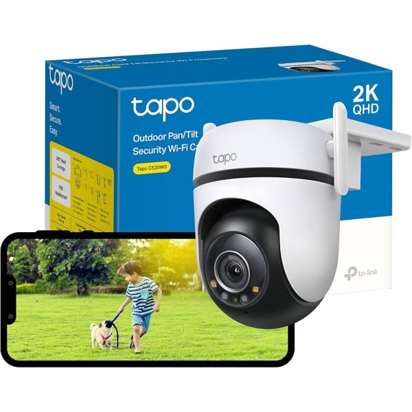 TP-Link Tapo C520WS Dome IP-beveiligingscamera Binnen & buiten 2560 x 1440 Pixels Plafond (TAPOC520WS)