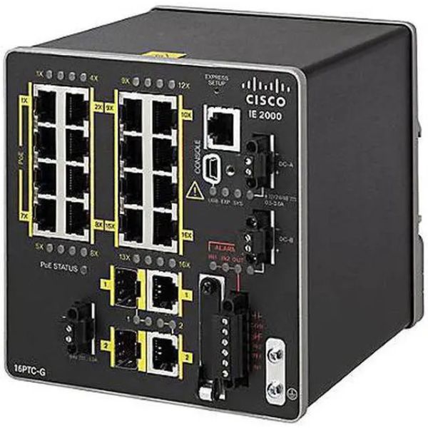 Cisco IE 2000U 16 Copper Ports met (IE-2000U-16TC-G)
