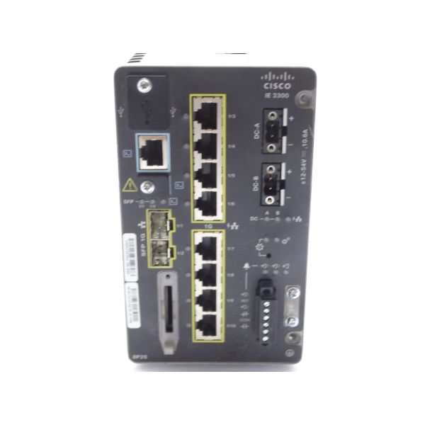 Cisco Catalyst IE 3300 8x Gigabit PoE+ met 2x (IE-3300-8P2S-A)