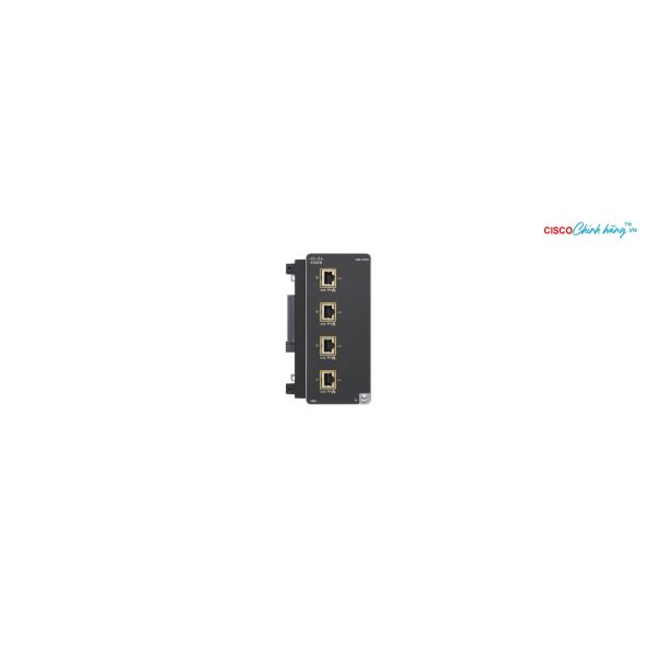 Cisco Catalyst IE3300 Expansion Module 4x 2.5G (IEM-3300-4MU=)