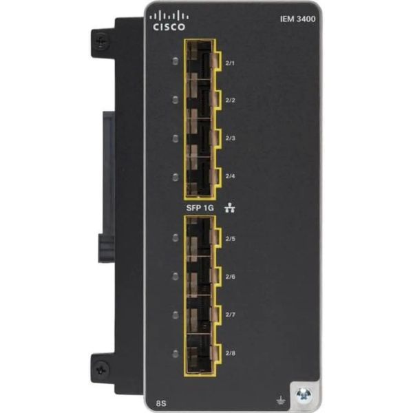 Cisco Catalyst IE3400 8 GE Copper Ports (IEM-3400-8T=)