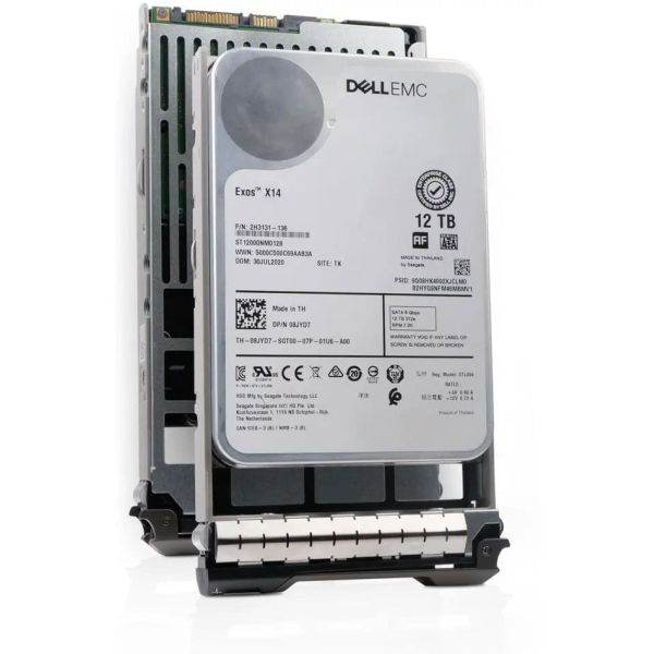 Dell EMC 12TB 7.2K 6G 3.5" SATA Hard Drive (08JYD7-RFB)