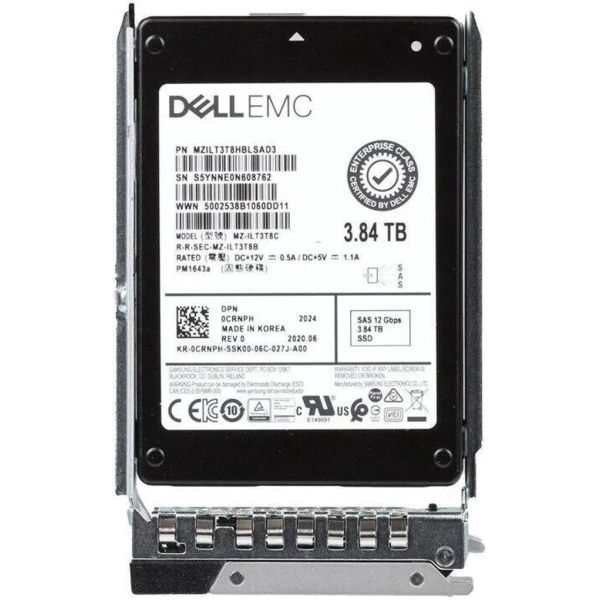 Dell 3.84TB SSD 2.5 SAS 12G (0CRNPH-RFB)
